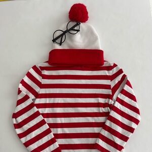 Kids Where’s Waldo Red and White Set